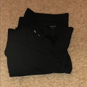 Black slacks